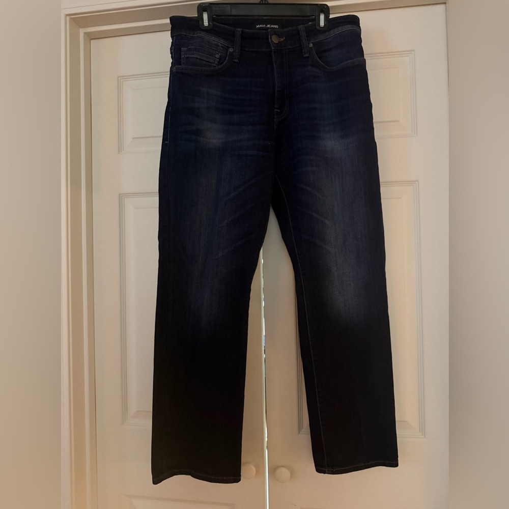 Mavi Men's Myles Leg Straight Jeans - Indigo